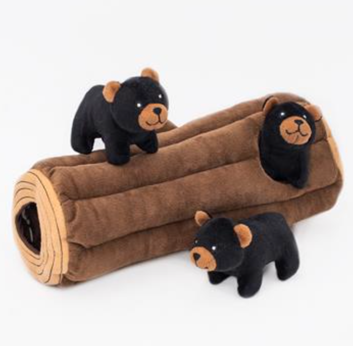 Zippy Burrow - Black Bear Log