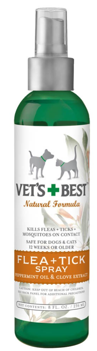 Vets Best Natural Flea And Tick Spray 8 Fl. Oz