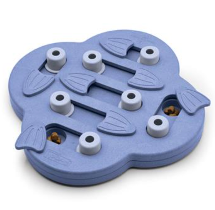 Nina Ottosson Dog Hide N' Slide Interactive Treat Puzzle Dog Toy - Purple