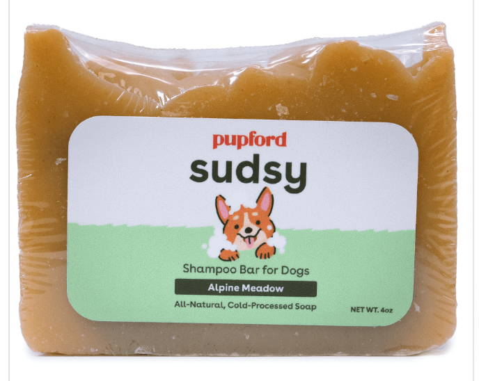 Sudsy Alpine Meadow Shampoo Bar for Dogs