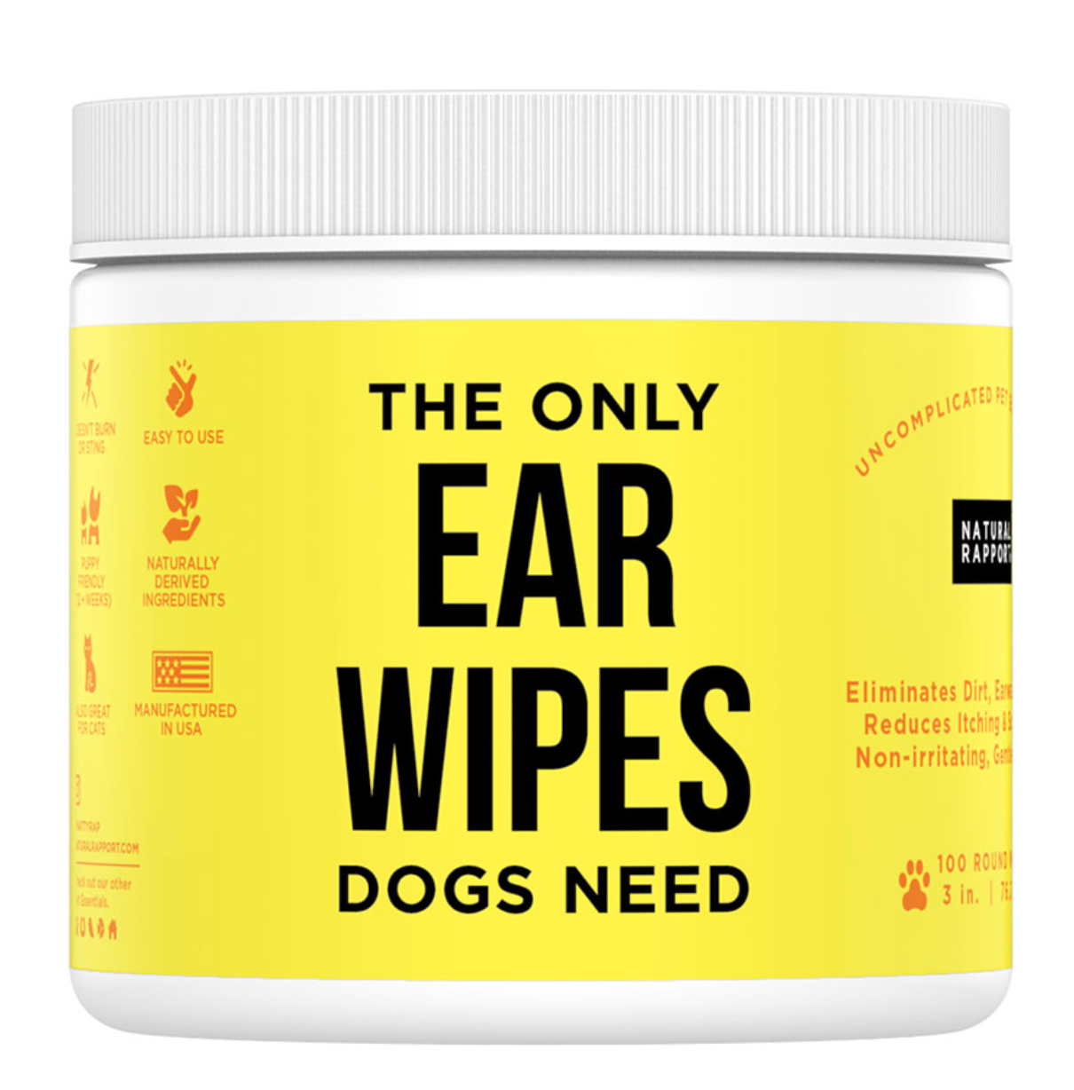 The Only EAR WIPES Dogs Need